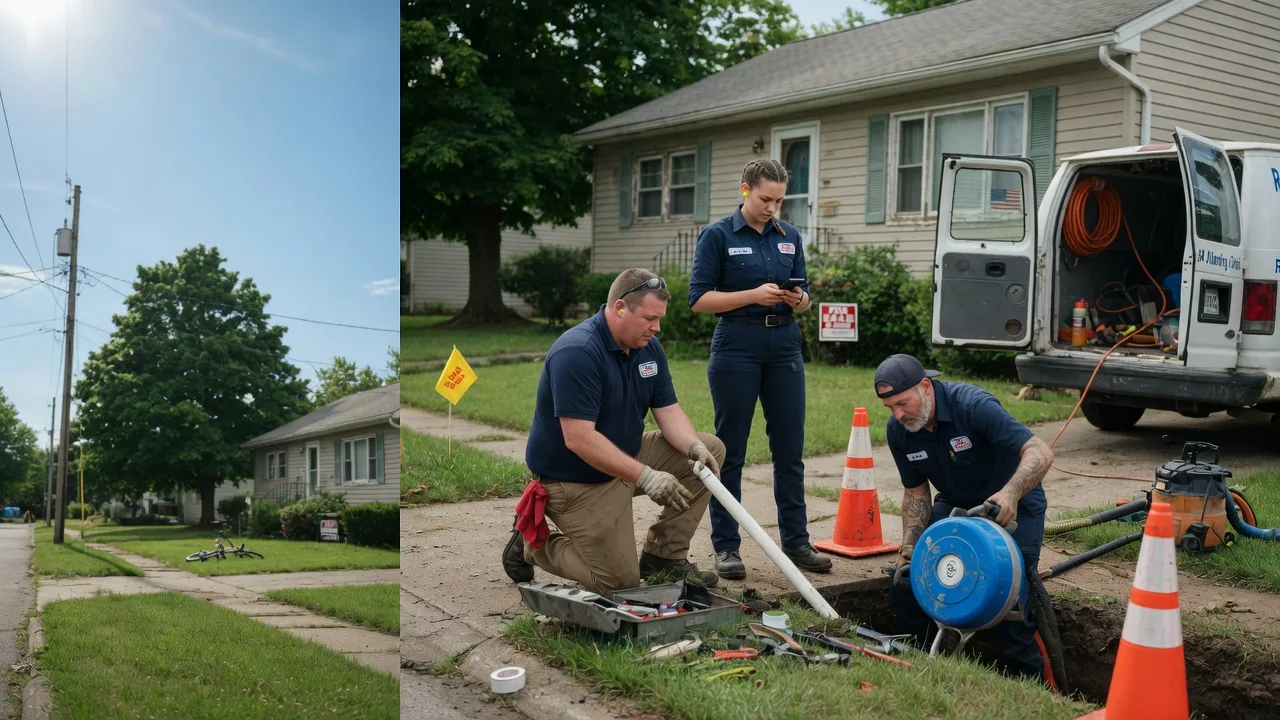 Sewer Line Repair in Orion, IL near me
